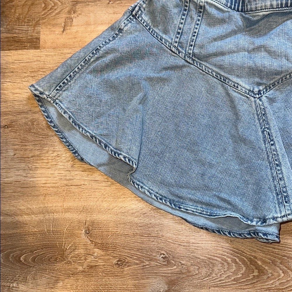 Aerie Blue Denim Skirt - Picture 5 of 6